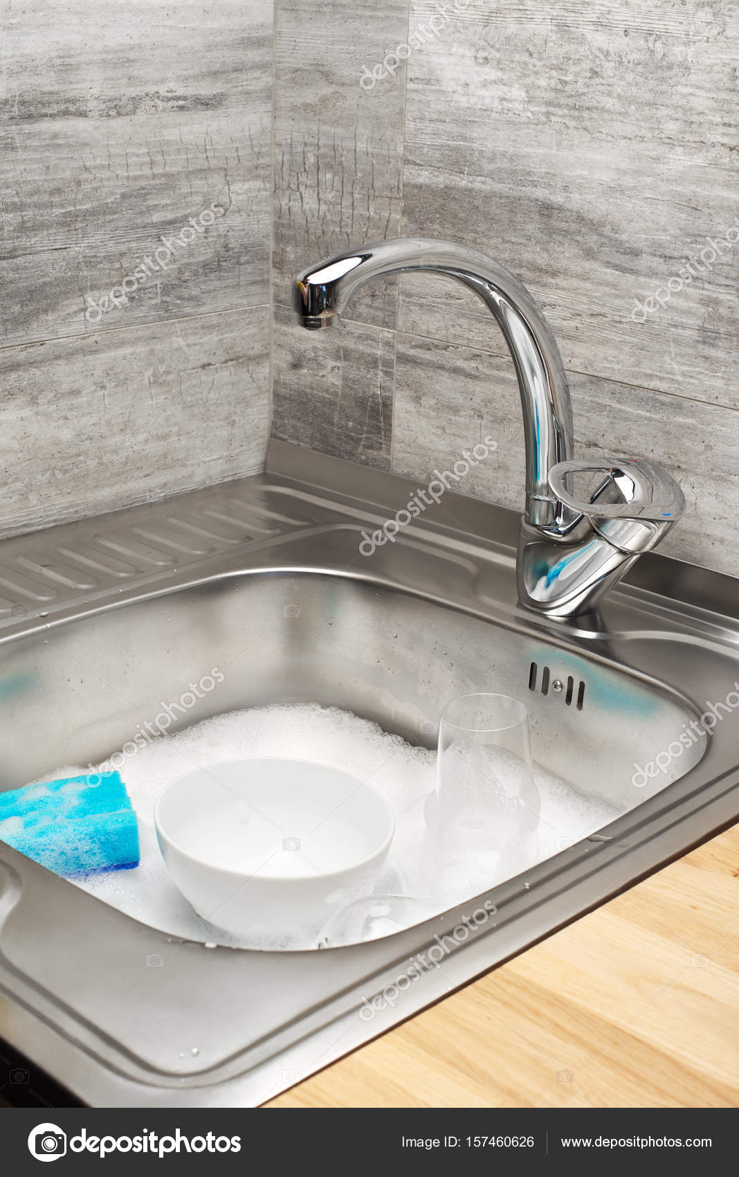Nettoyage evier de cuisine