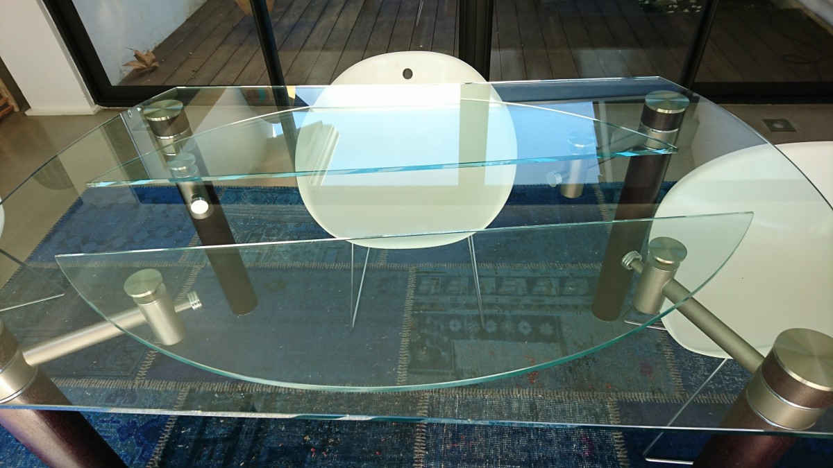 Table basse en verre mobilier de france