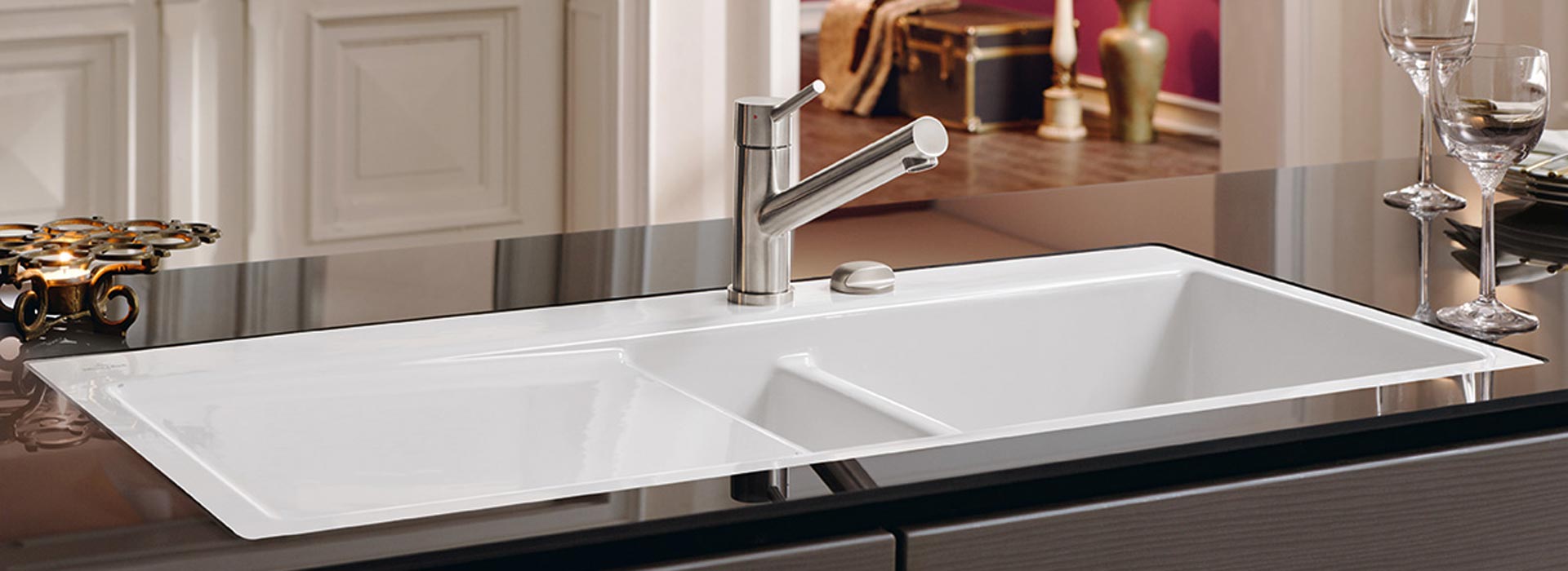 Evier cuisine villeroy boch prix