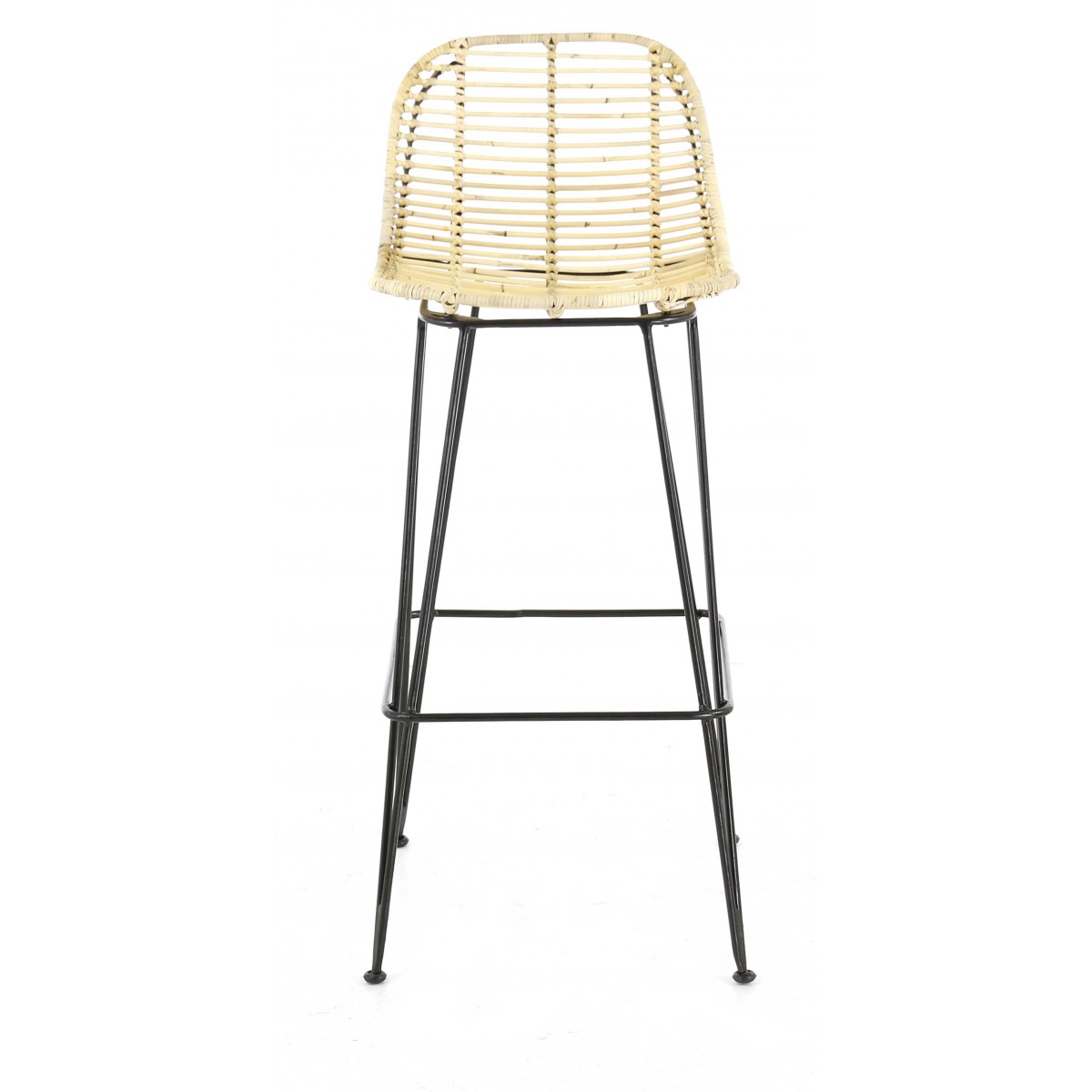 Tabouret pied metal