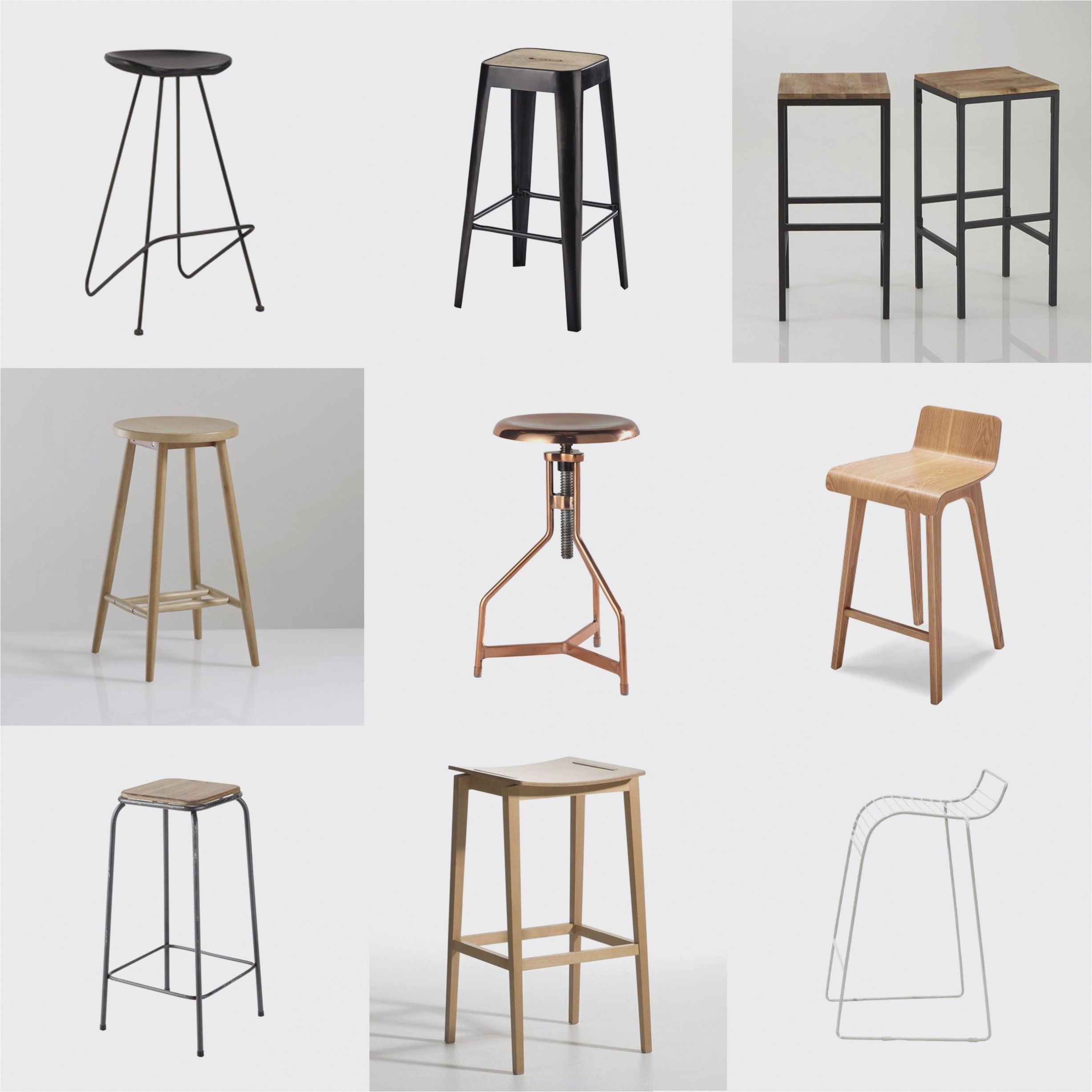 Tabouret scandinave gifi
