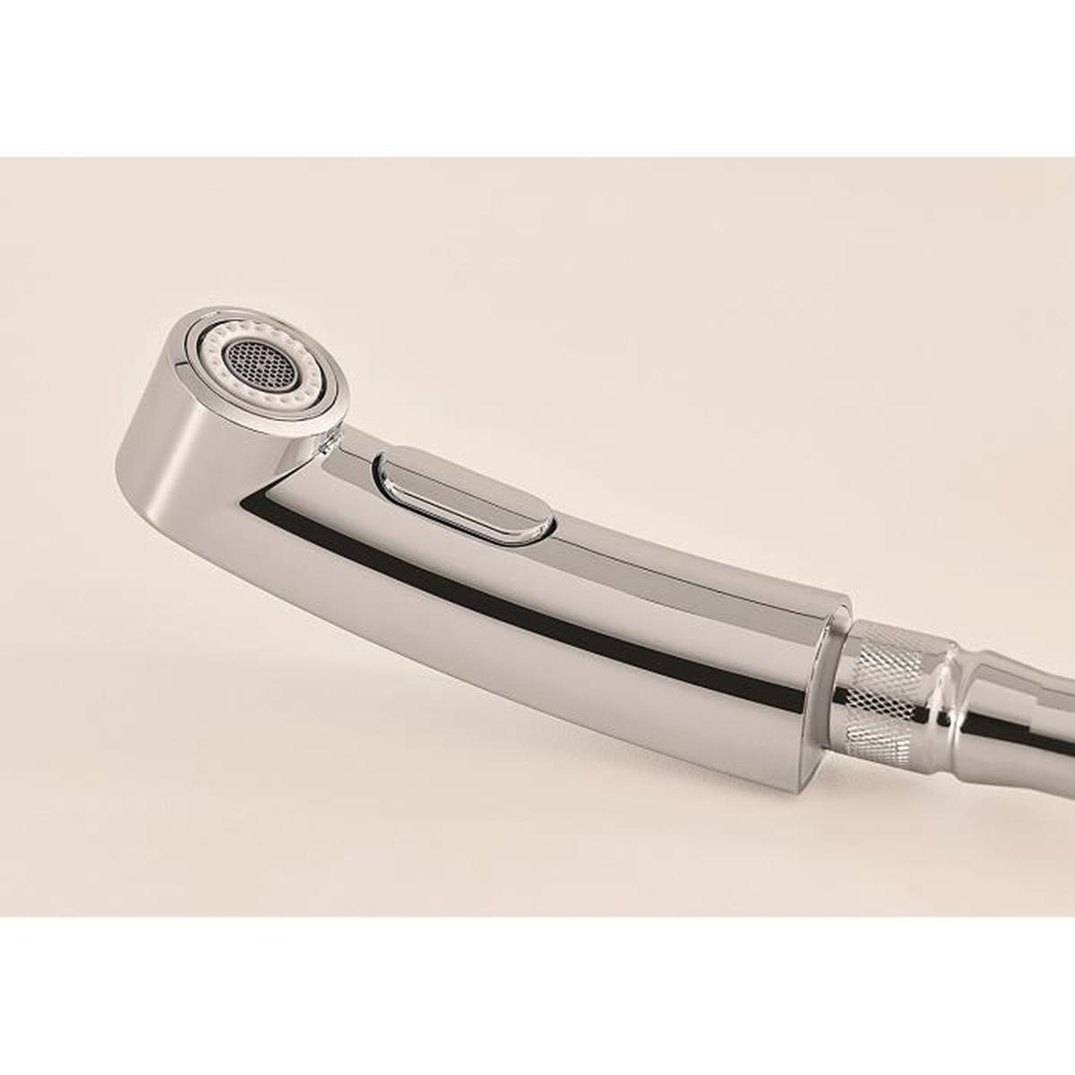 Grohe mitigeur évier avec douchette extractible eurosmart 30305000