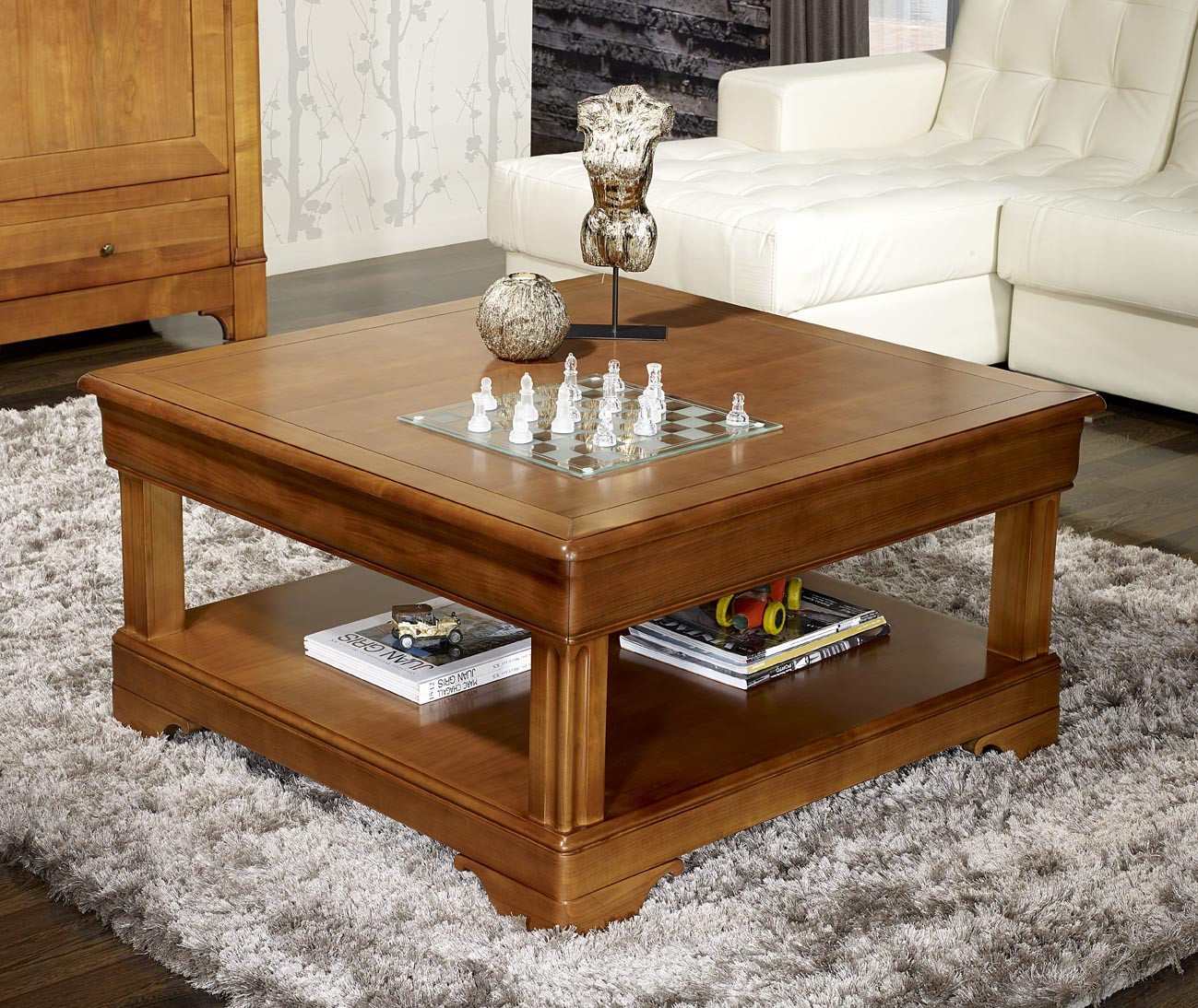 Table basse ronde kreabel