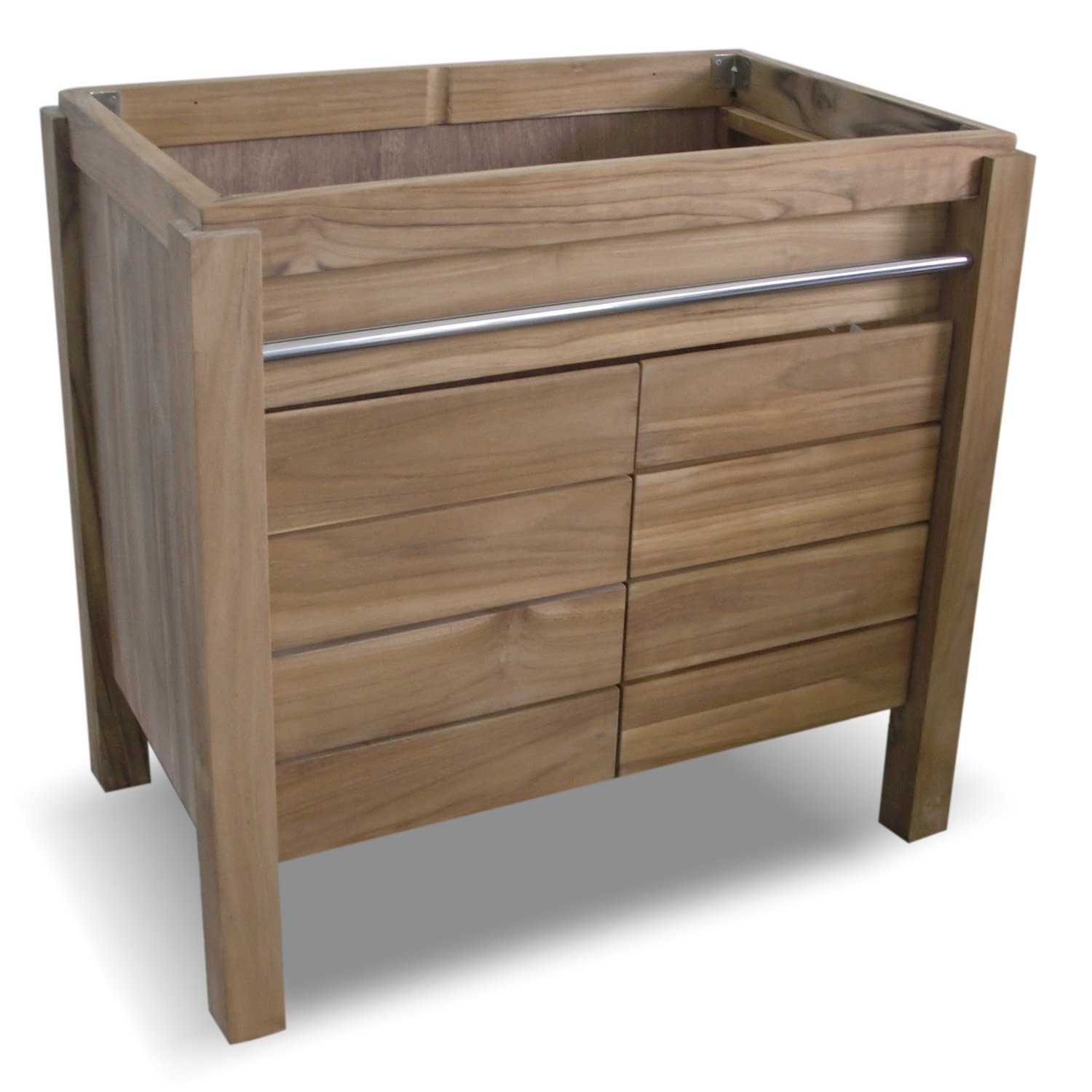 Meuble sous evier 120 cuisine bois
