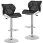 Tabouret de bar maya noir