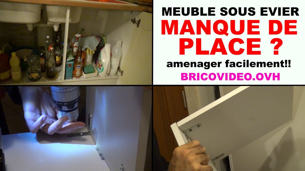 Faire un meuble sous evier soi meme