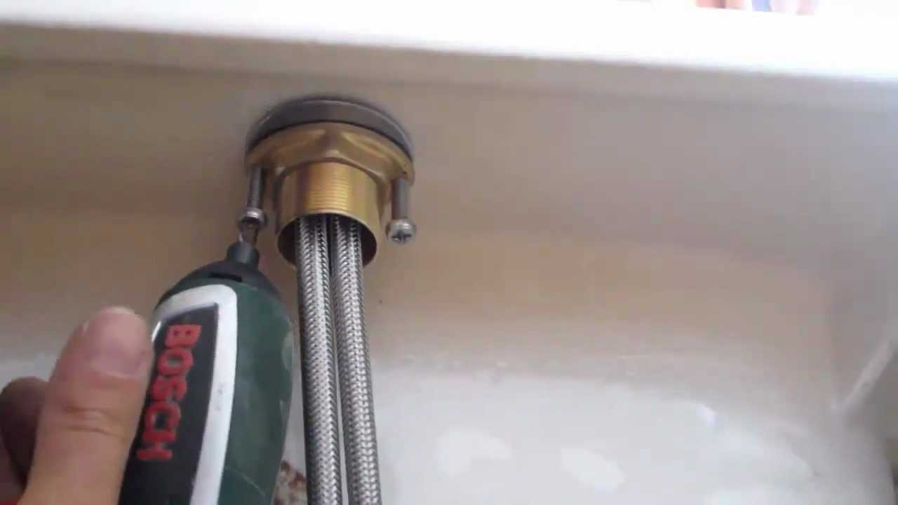 Demonter un robinet d évier
