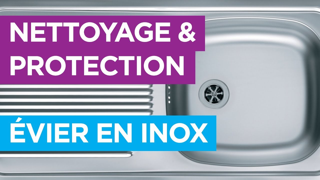 Comment nettoyer un évier en inox nid d'abeille