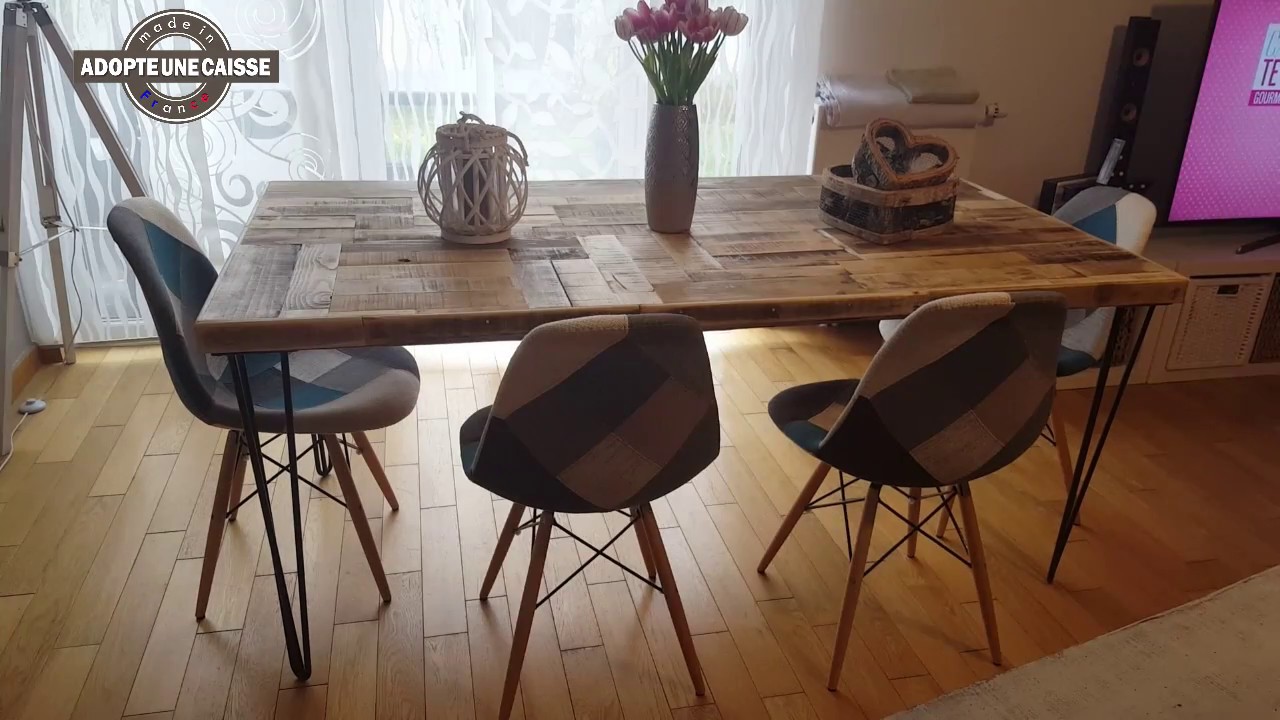 Fabriquer une table style scandinave