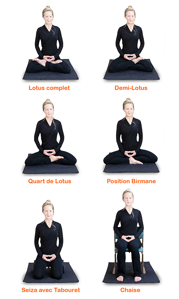 Tabouret meditation zen