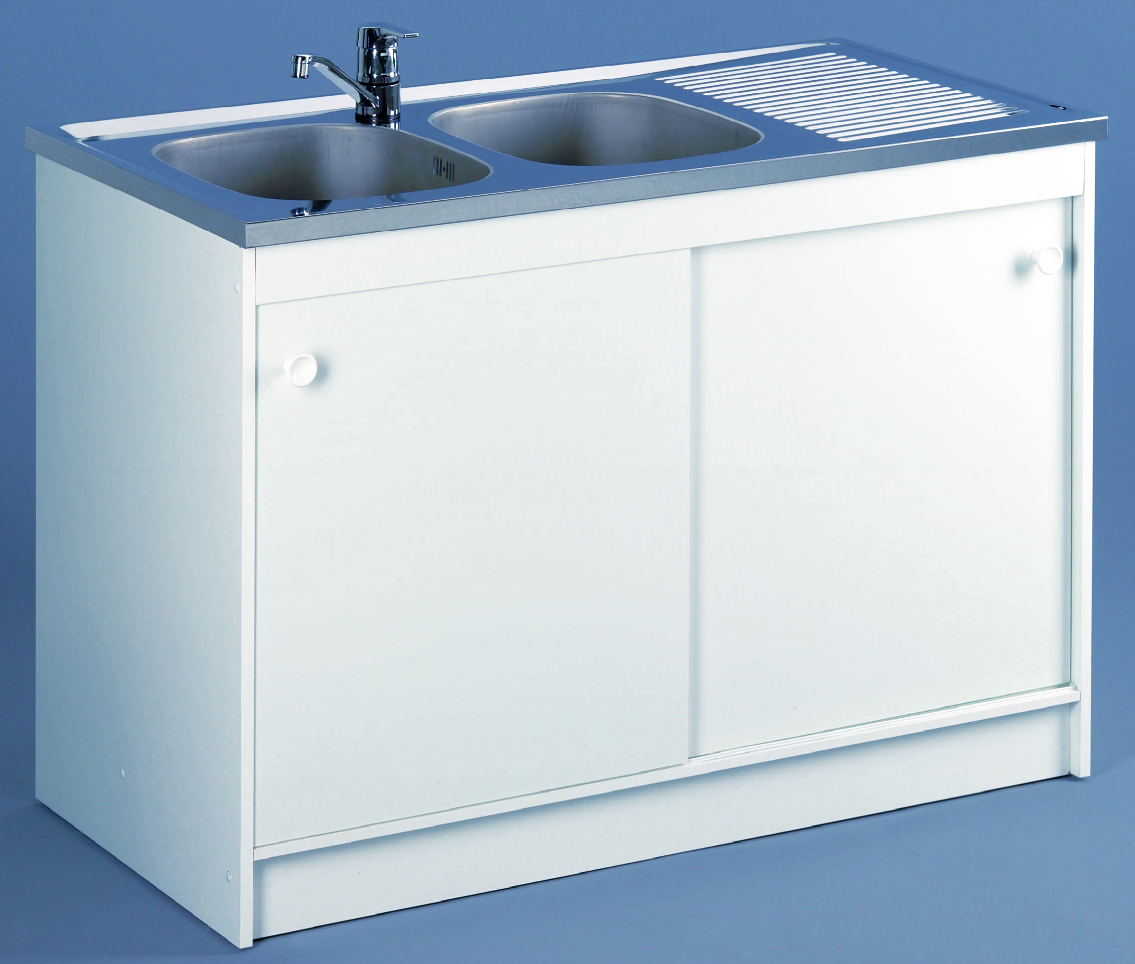 Meuble sous evier une porte