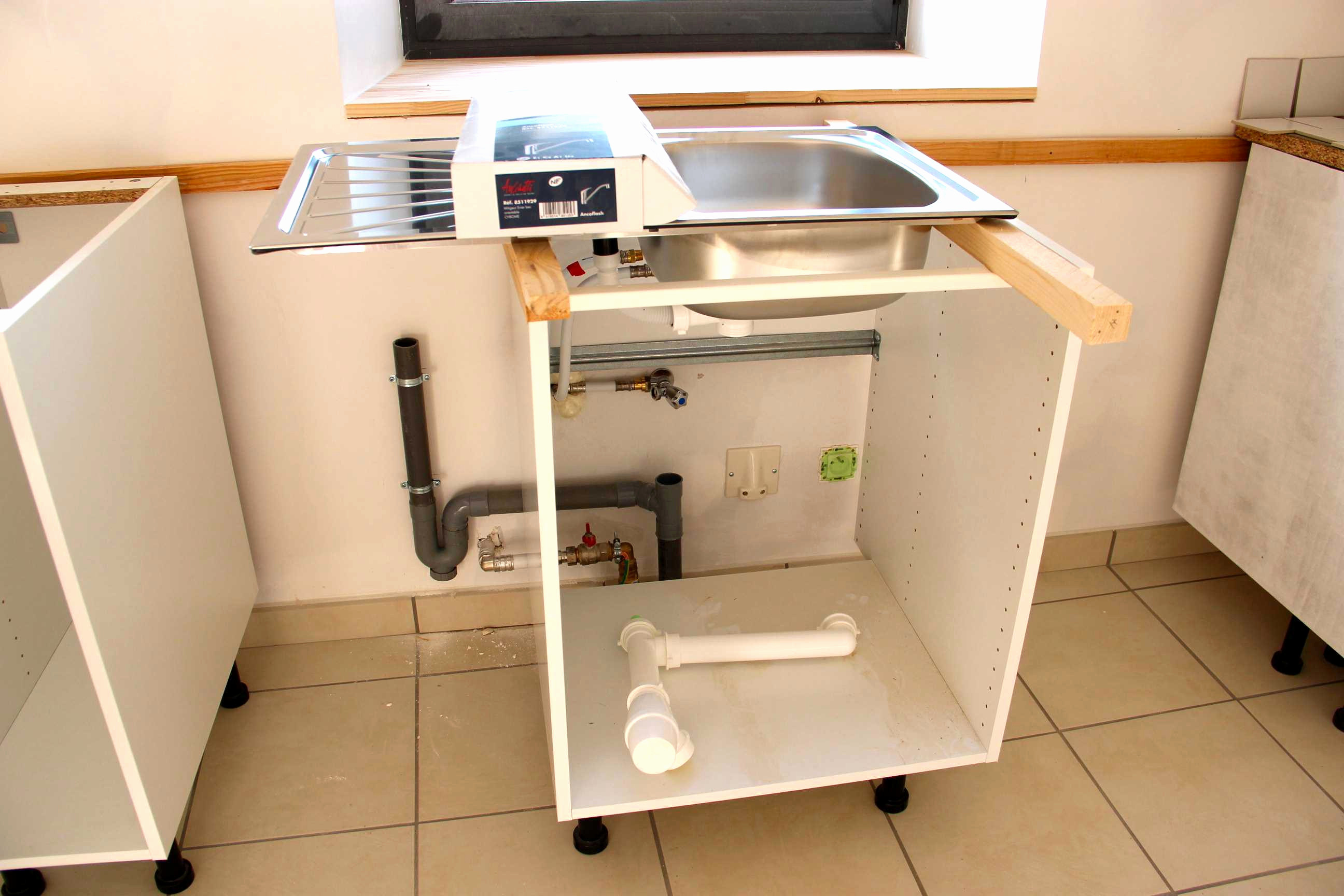Meuble sous evier lapeyre