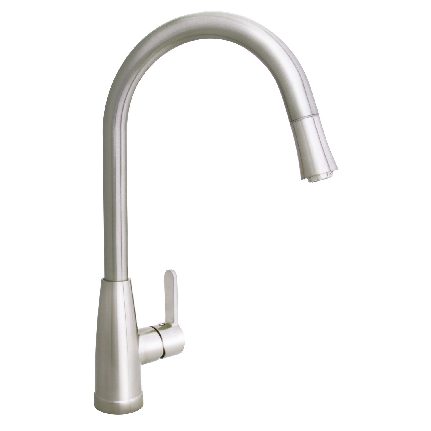 Mitigeur evier inox brossé