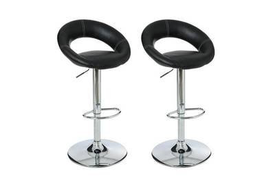 Tabouret de bar sasha noir