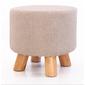 Petit tabouret en bois d'occasion