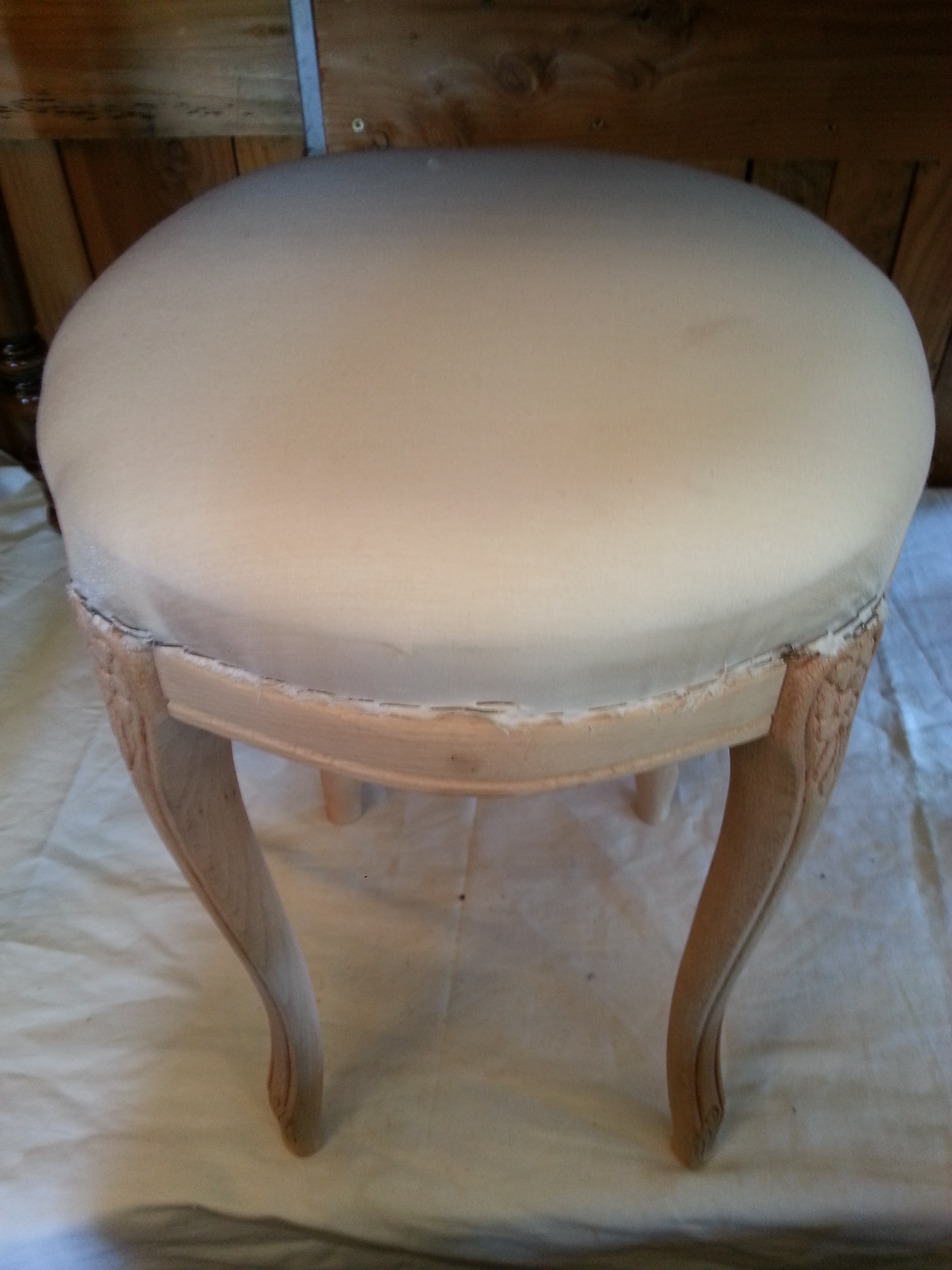 Recouvrir tabouret