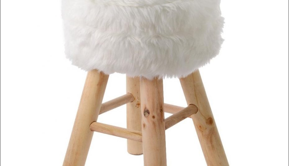 Tabouret avec dossier pliant