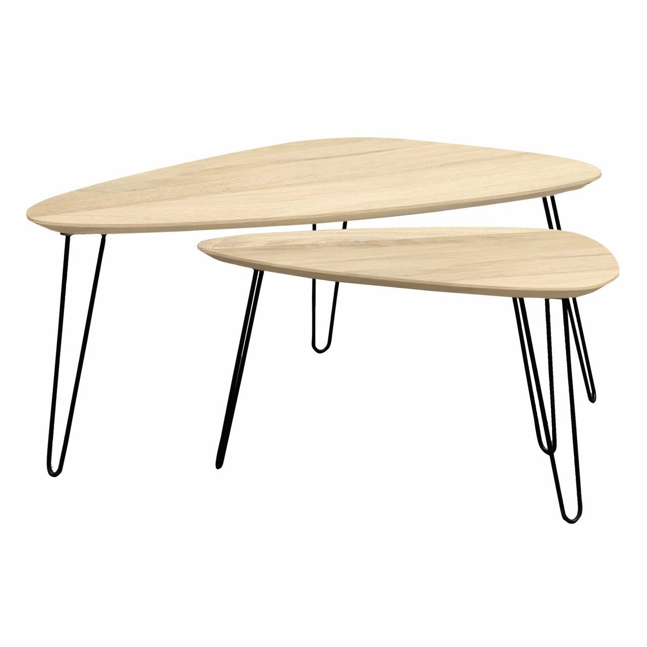 Table basse scandinave non laquée
