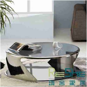 Table basse en verre suisse
