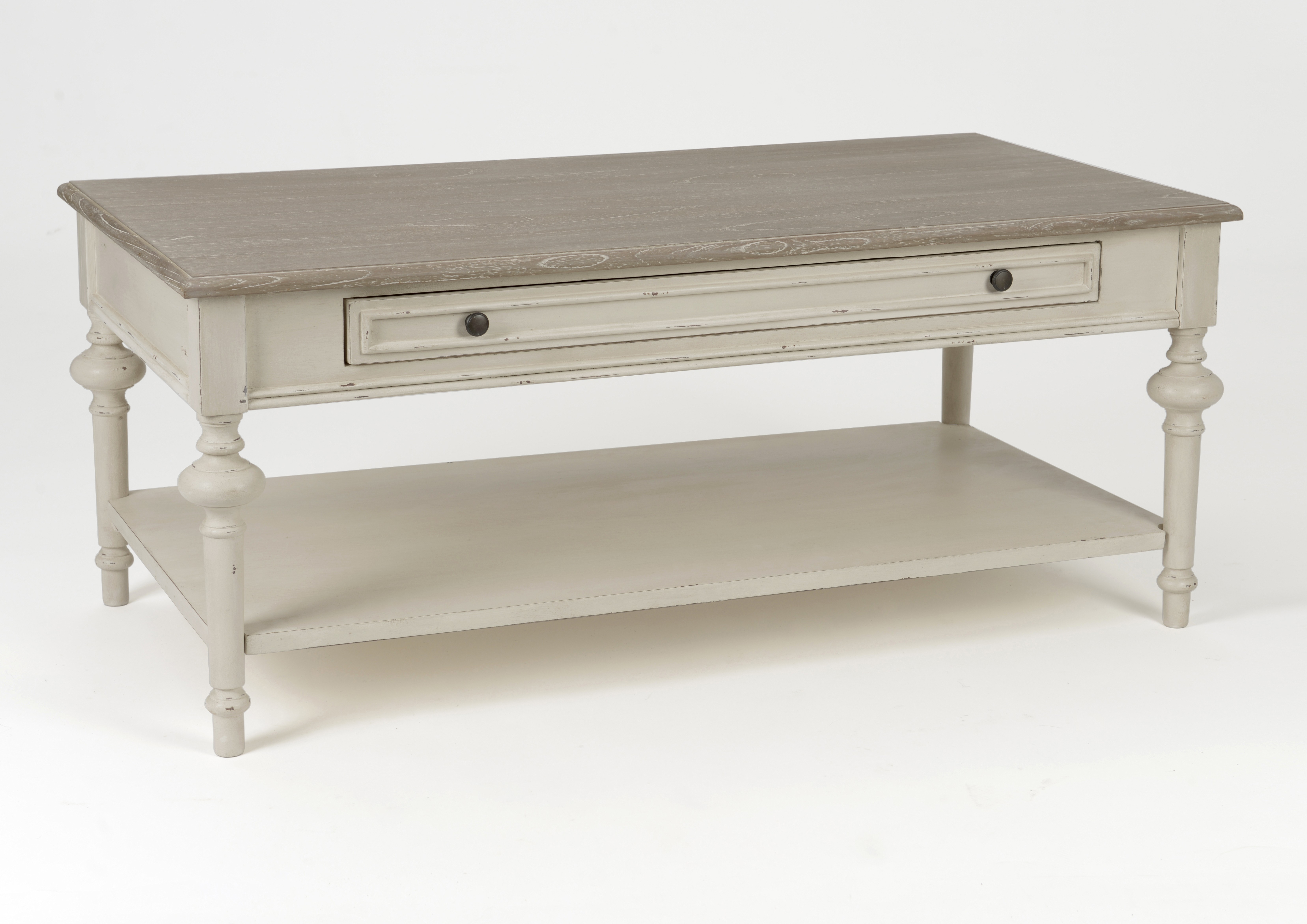Table basse bois 2 tiroir