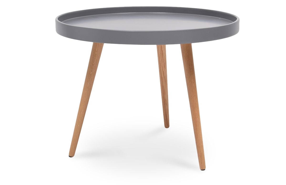 Table basse scandinave 2 tiroirs blanche - artic