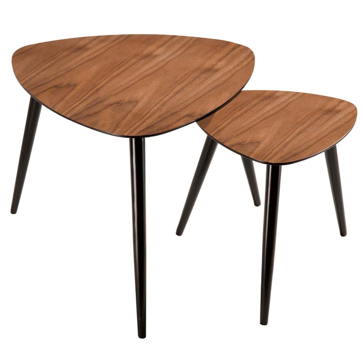 Table basse scandinave duo