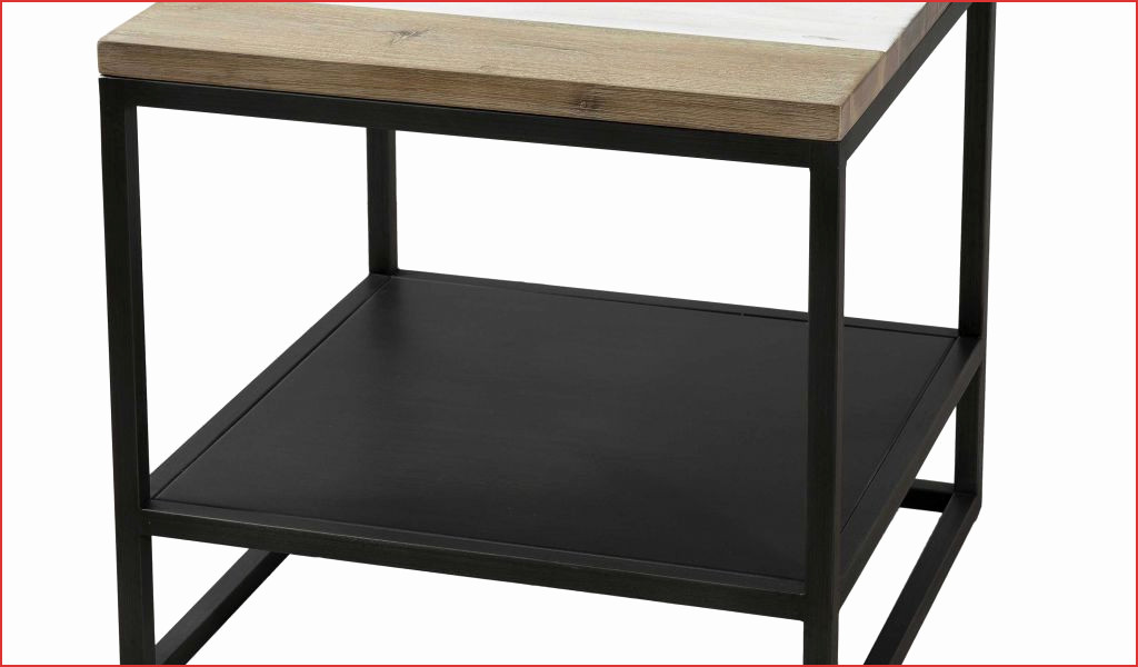 Table basse ronde osier avec pouf