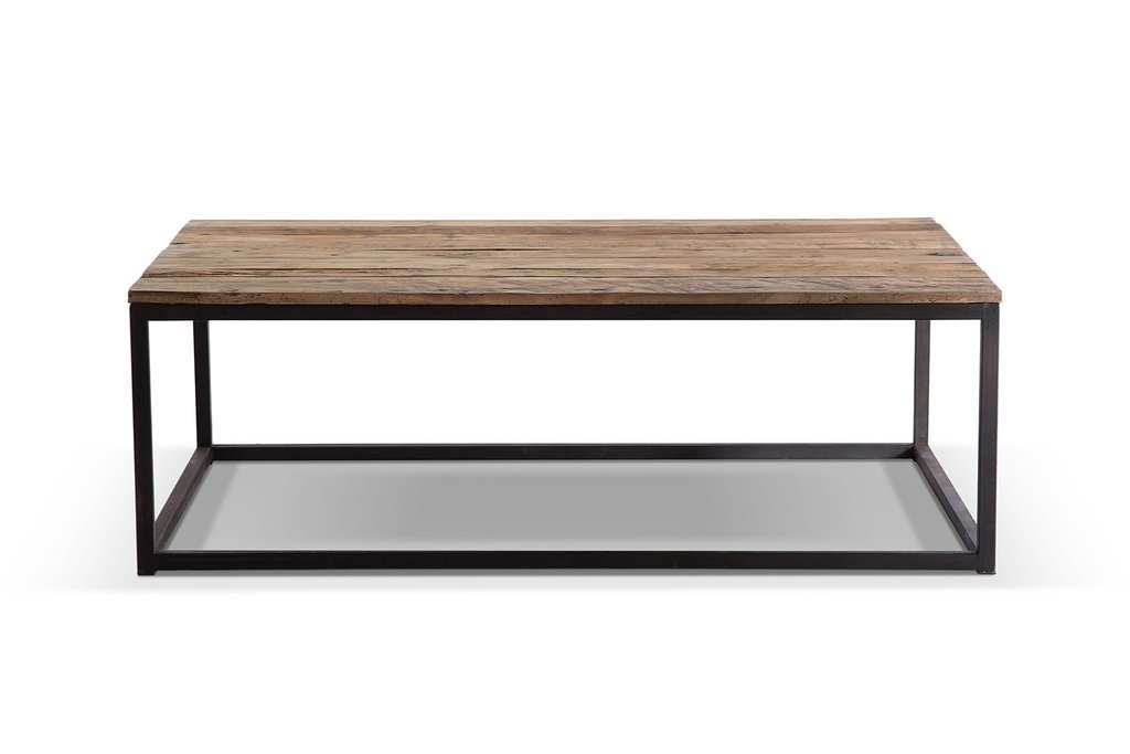 Photo table basse industrielle