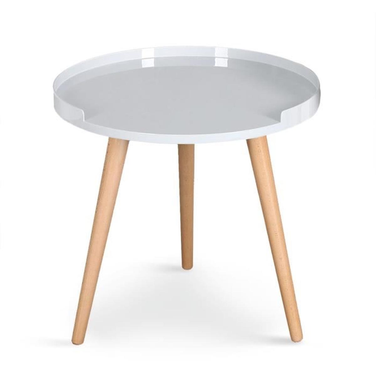 Table d'appoint esprit scandinave