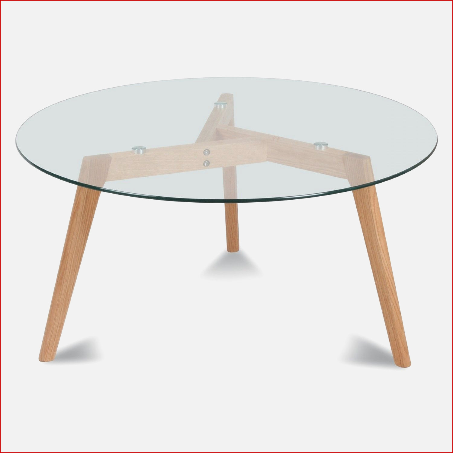Table basse ronde verre ikea
