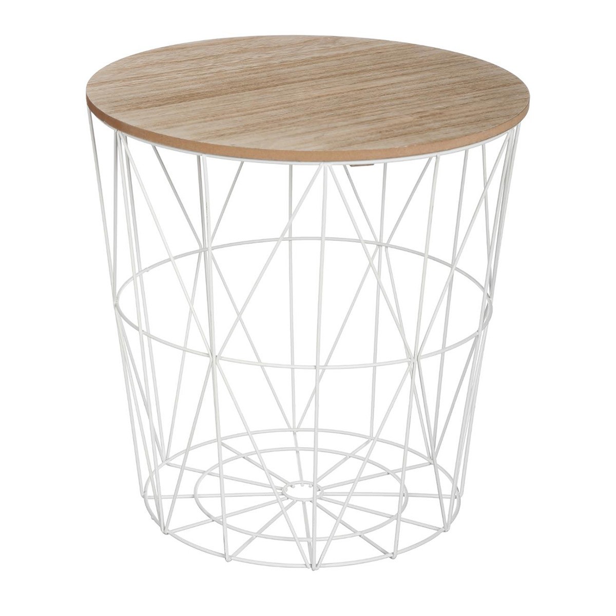 Table basse scandinave chocolat