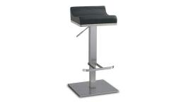 Tabouret de bar chrome brossé