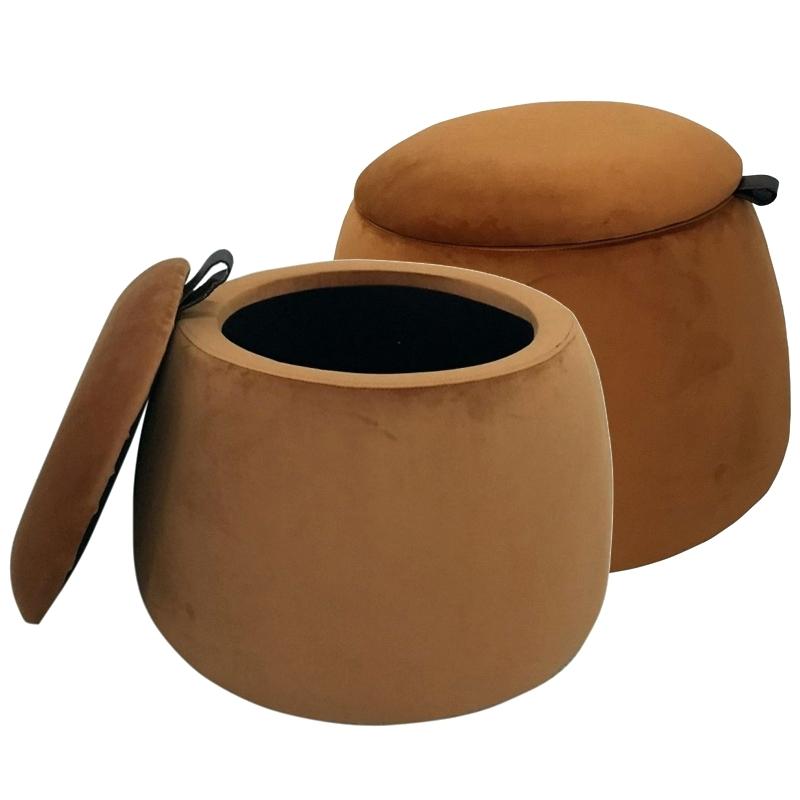 Tabouret avec coffre de rangement
