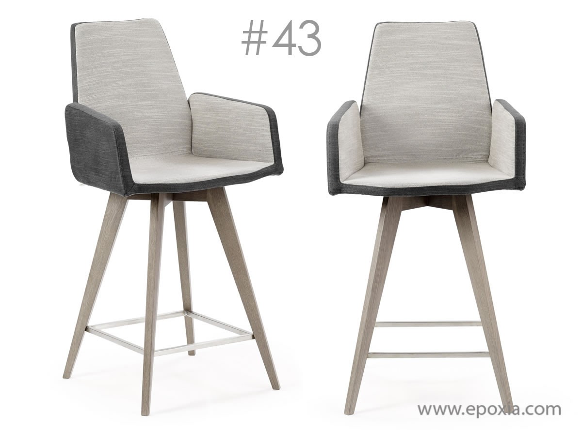 Chaise et tabouret de bar