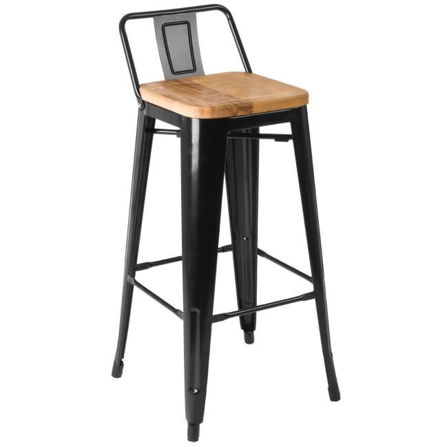 Tabouret snack 65 cm industriel