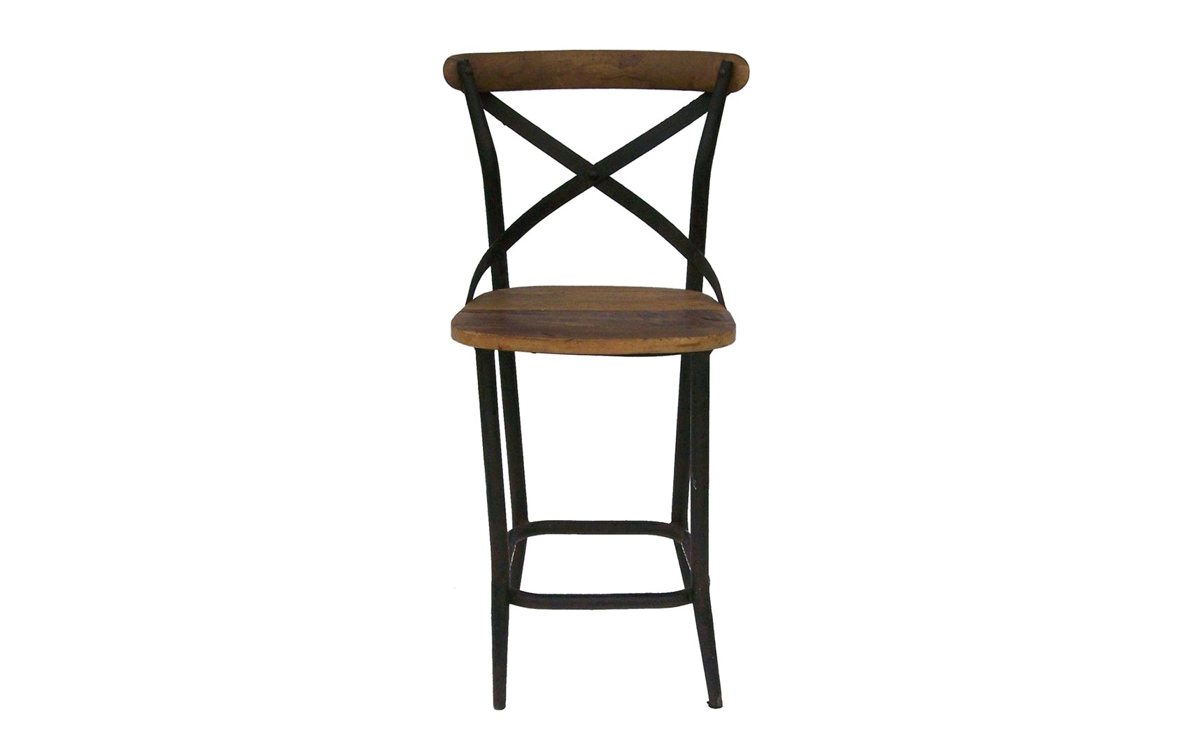 Vieux tabouret de bar bois