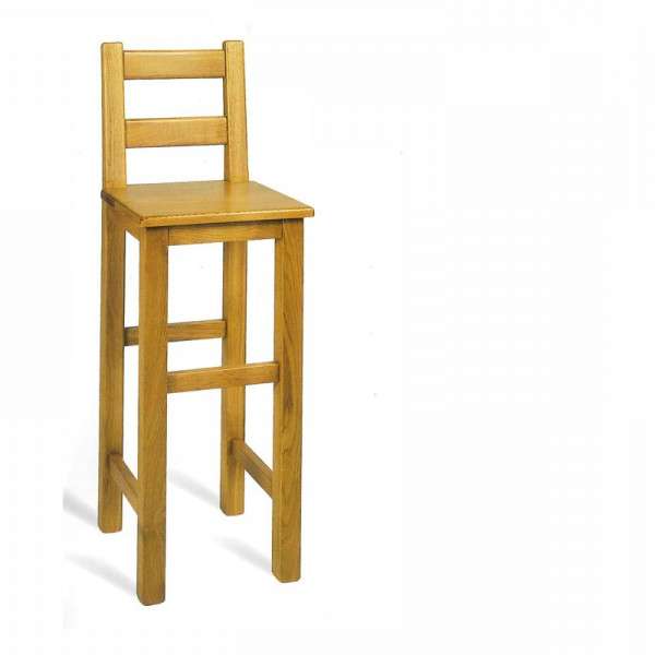Tabouret haute bois