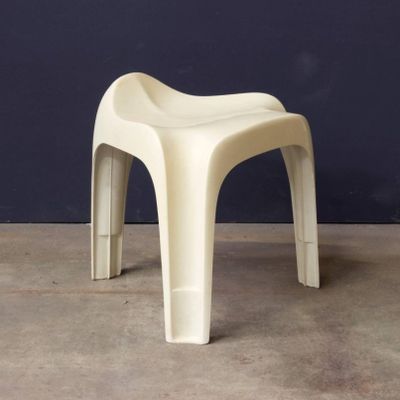 Tabouret plastique 1970
